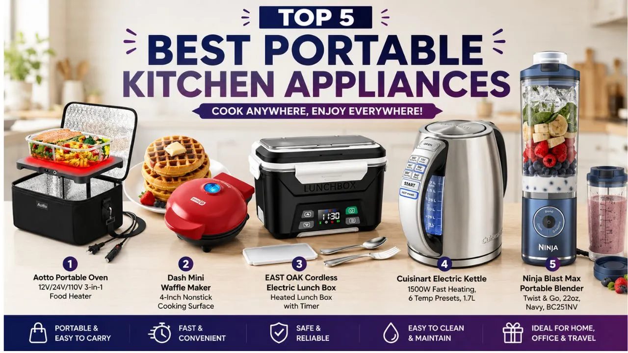 5 Portable Kitchen Appliances