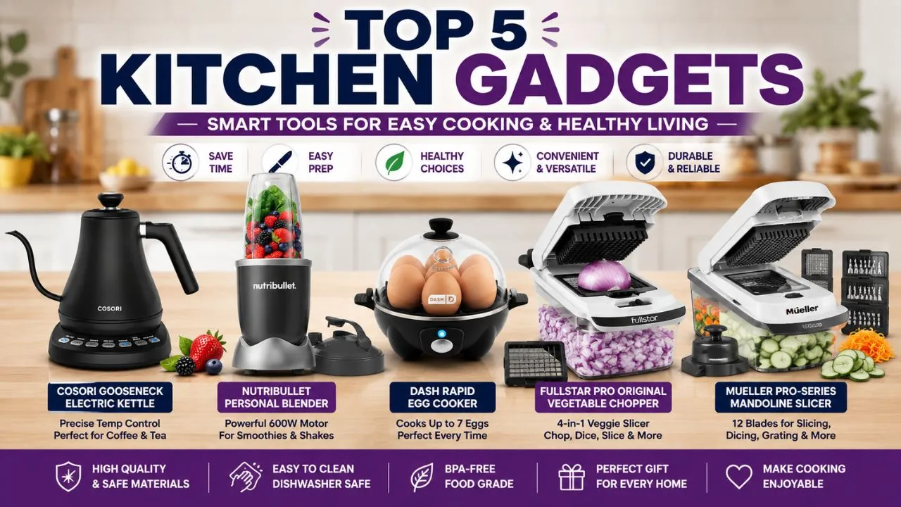 Top 5 Cooking Tools to Speed Up the Process