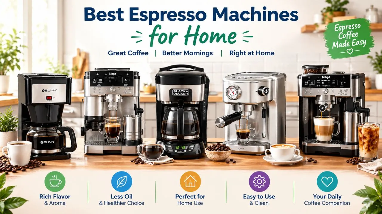 BEST ESPRESSO MACHINES FOR HOME