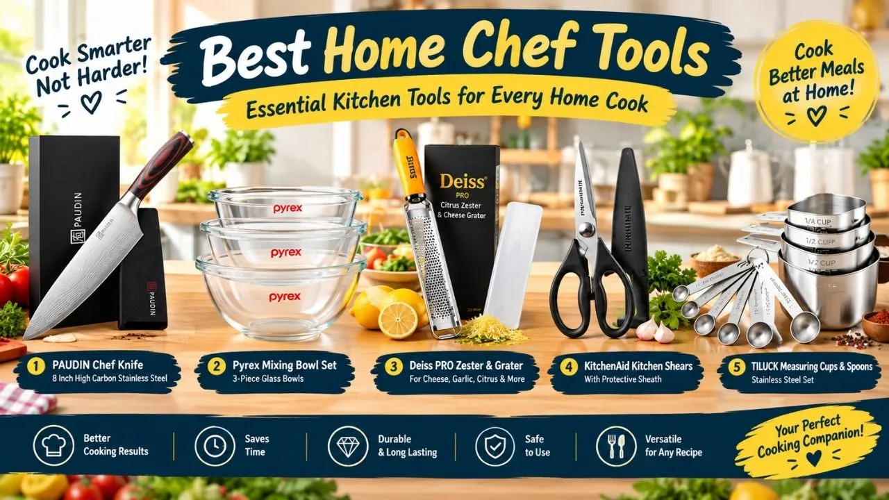 Home Chef Tools for Any Kitchen in 2026