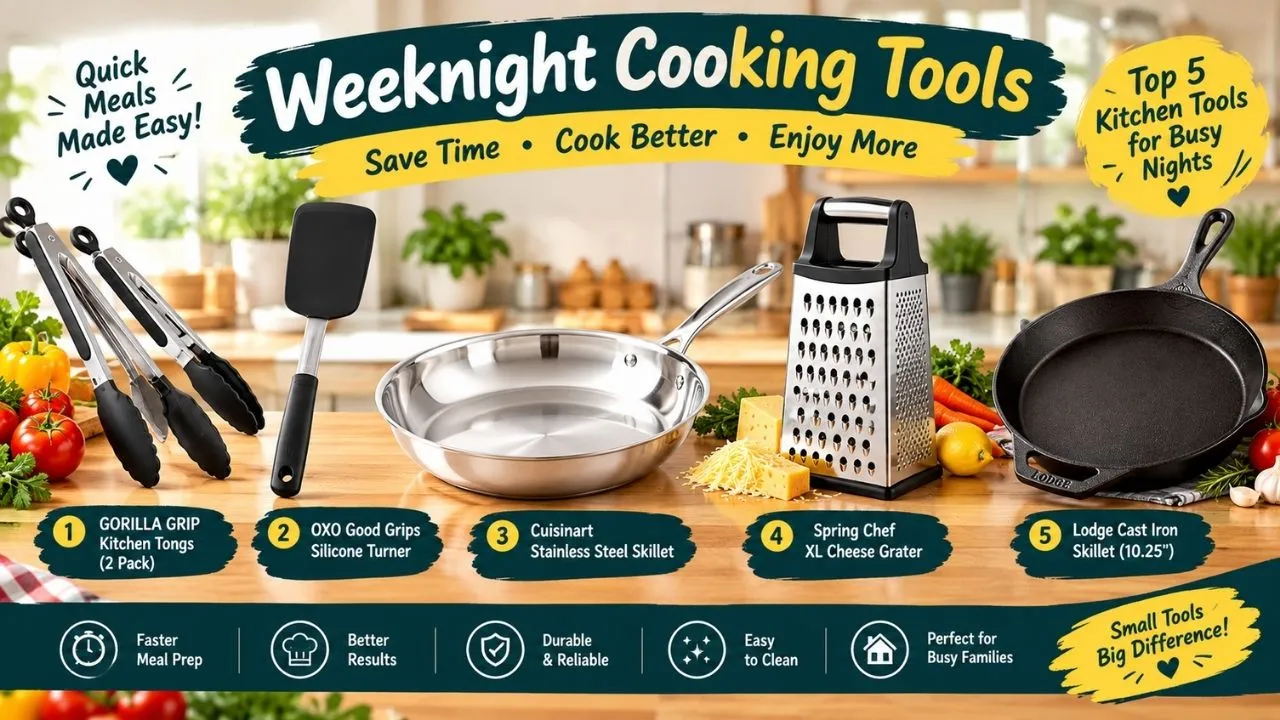 Weeknight Basics Weeknight cooking tools