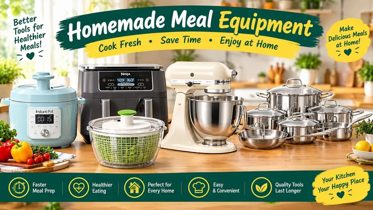 Delicious Homemade Meal Equipment