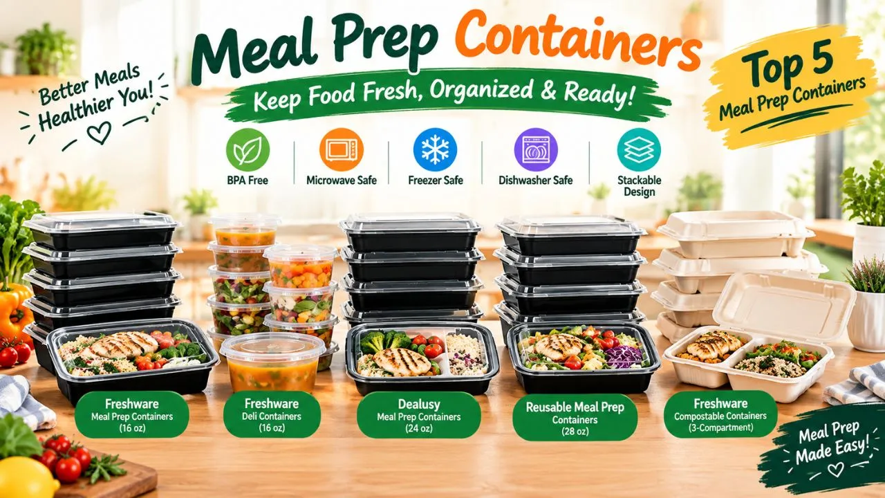 Top 5 Best Meal Prep Containers