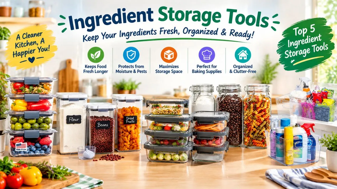 Organizing Your Kitchen with Storage Tools