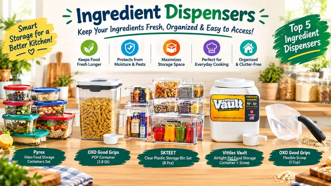 Dispensers of 2026 for a Neater Kitchen