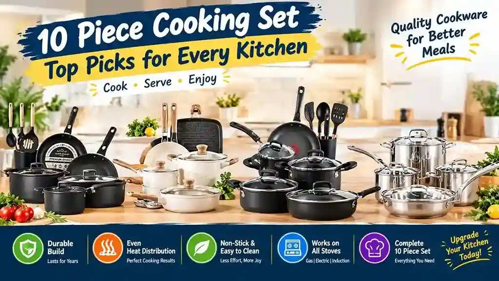 Best 10-Piece Cooking Set