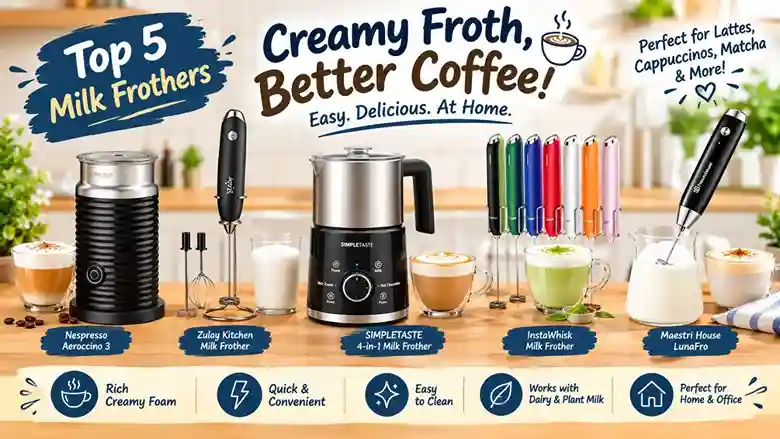 Top Ten Milk Frothers