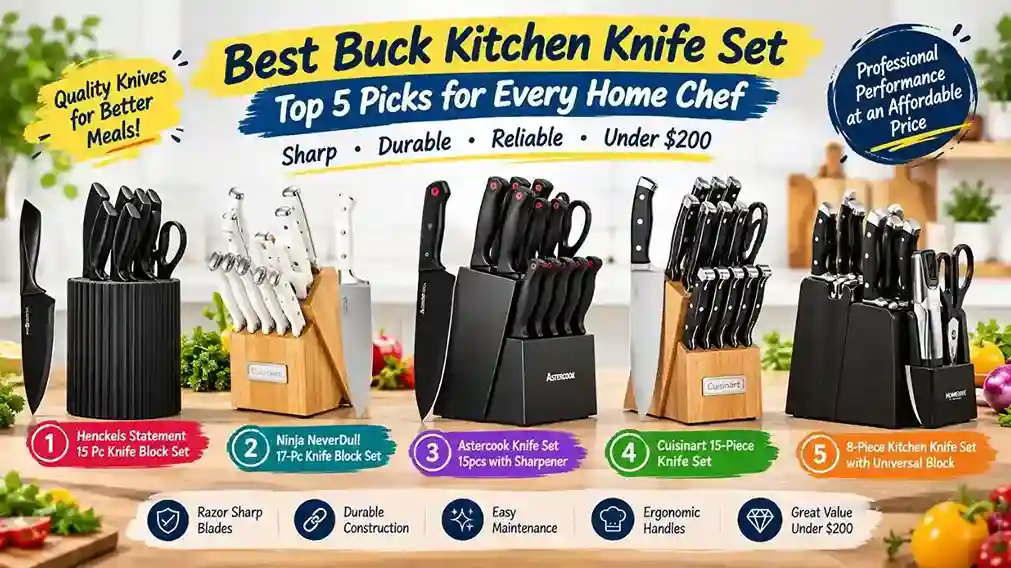 Top Picked Best Buck Kitchen Knife Sets