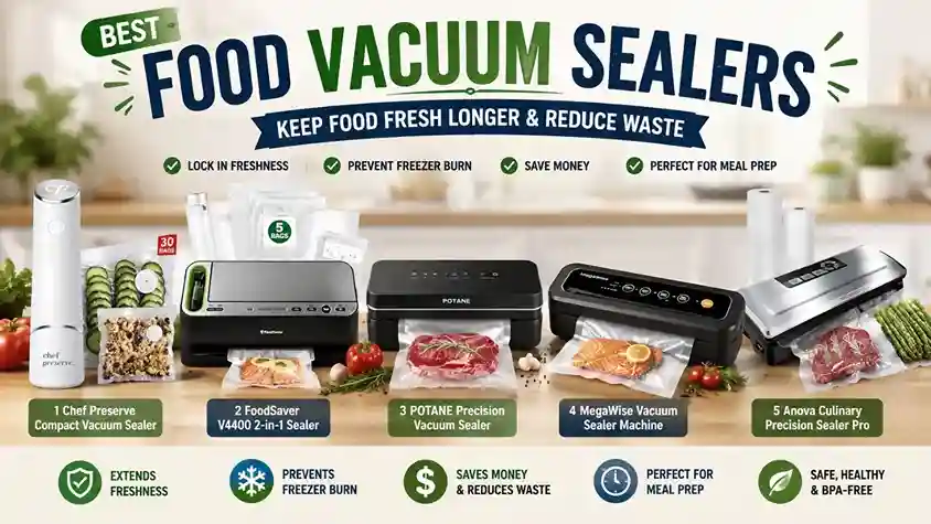 Top Rated Food Vacuum Sealers of 2026