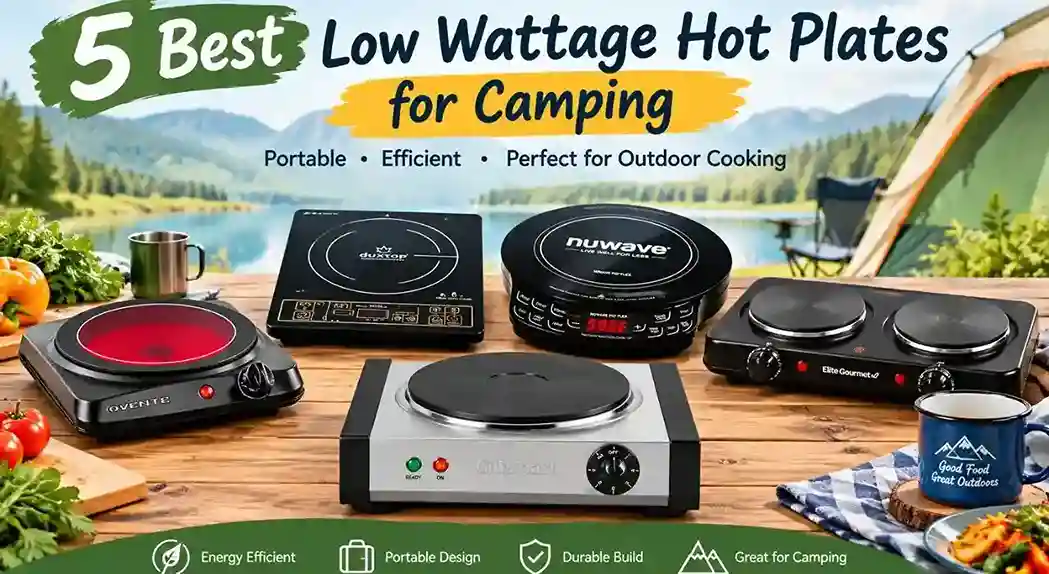 5 Best Low Wattage Hot Plates for Camping