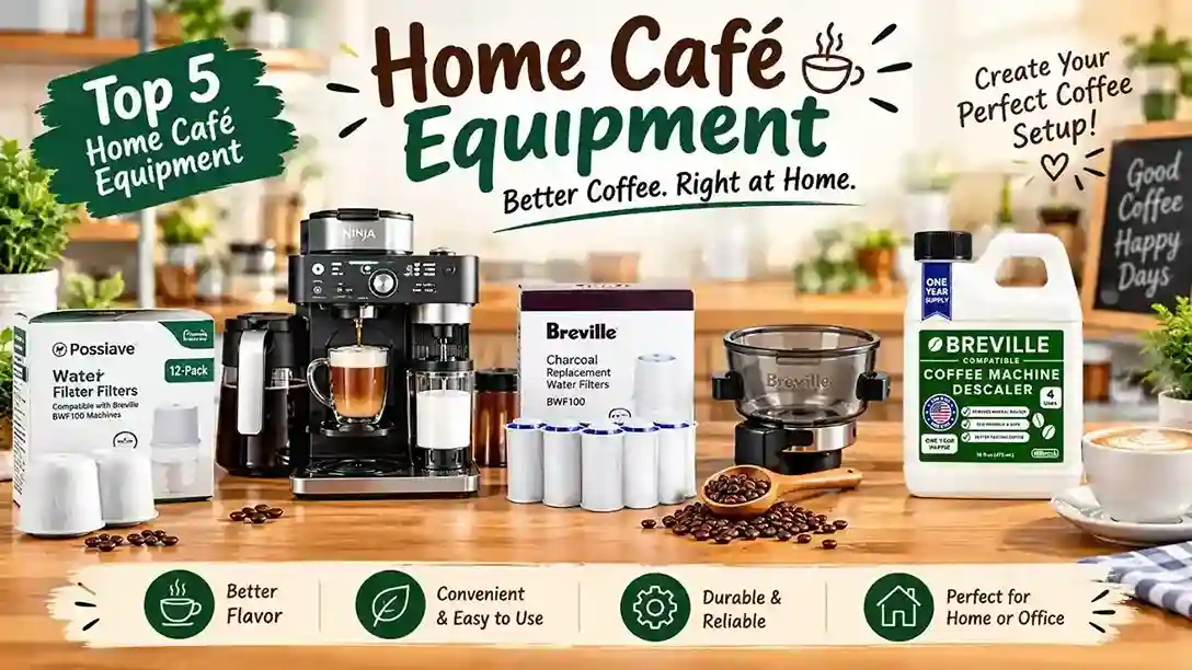 5 Essentials to Create a Coffeehouse Experience at Home